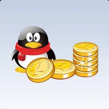 Ikon Tencent QQ Coins
